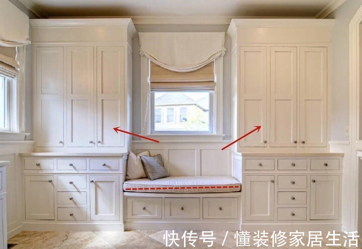 衣柜|设计师教你一招:飘窗两侧打衣柜,收纳翻了倍,还不占卧室面积