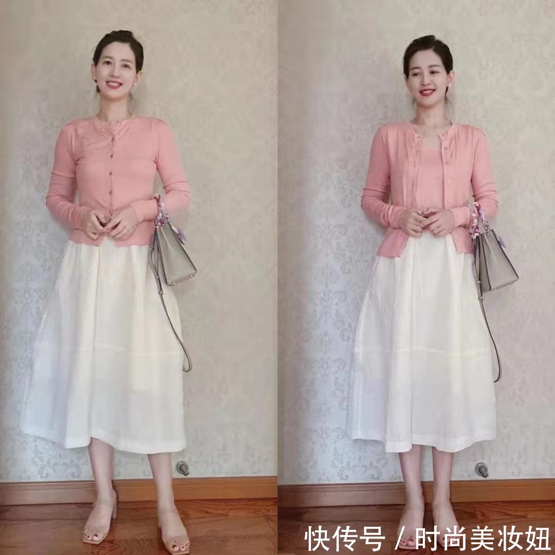 半身裙|入秋后衣服“不用多”,用这4种实用款打造好气质,40岁可照搬
