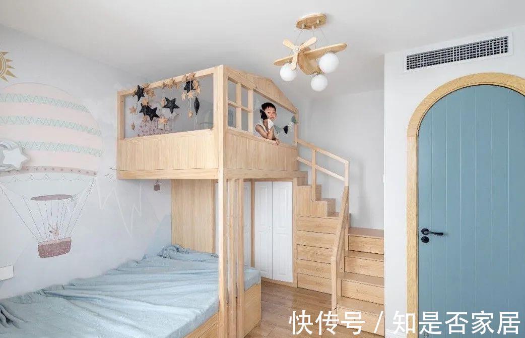 上下铺|二胎床别买上下铺，占地方还不好看，靠墙做个到顶床美观又省空间