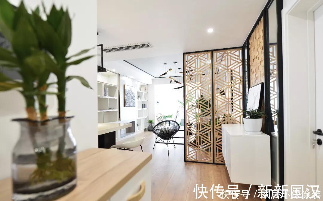 简约风|小夫妻的大三居美宅，现代简约风清新时尚，休闲阳台太赞了，羡慕