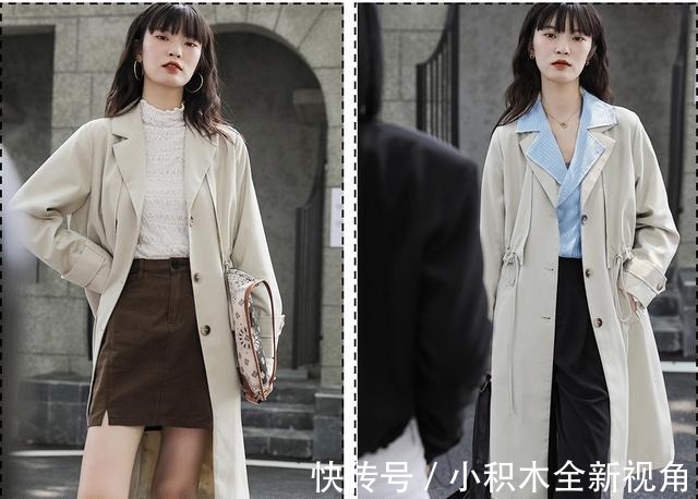 撞衫 风衣+阔腿裤=永不过时的气质精，时髦又高级！