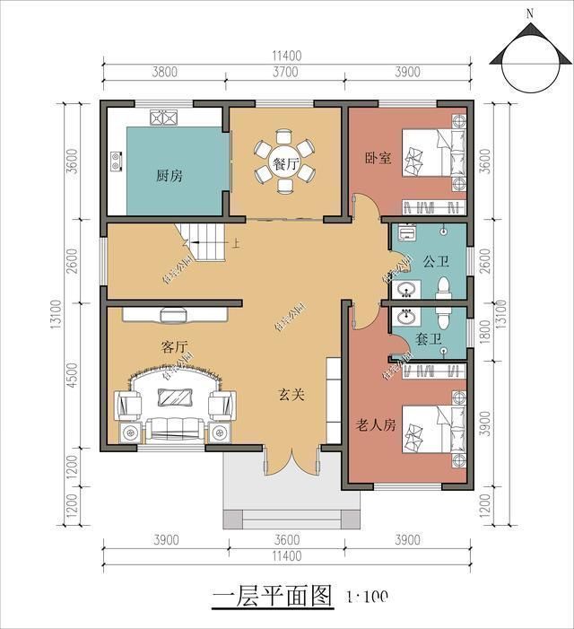 占地尺寸|终于找到25万就能盖的自建房图纸了，这3套哪个更适合农村