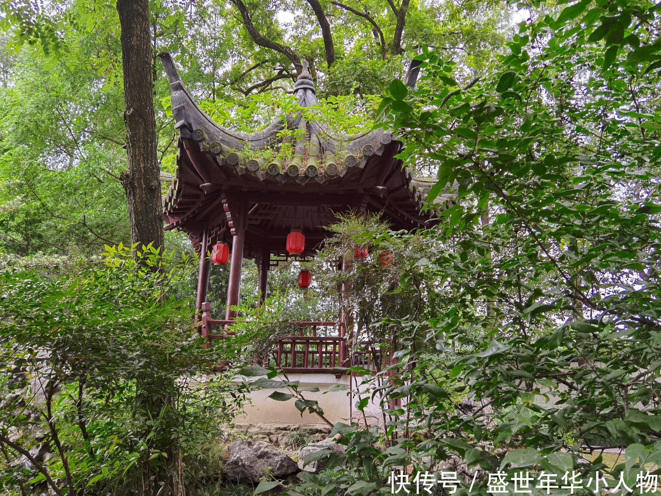 清代|清代著名学者、文学家朱彝尊故居“曝书亭”是座古色古香的江南小园林