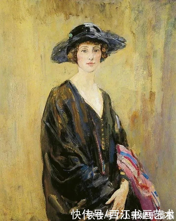 麦克沃伊&有质感的水彩肖像:英国画家亚瑟.麦克沃伊作品选