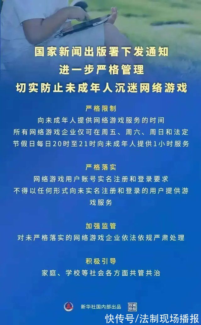 游戏厂商|最新通知!未成年人玩游戏每周不可超过三次，每次不超过1小时