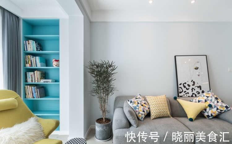 李文伟|用色彩填满三居室,舍去浮华和杂乱,让业主享受舒适的家庭生活