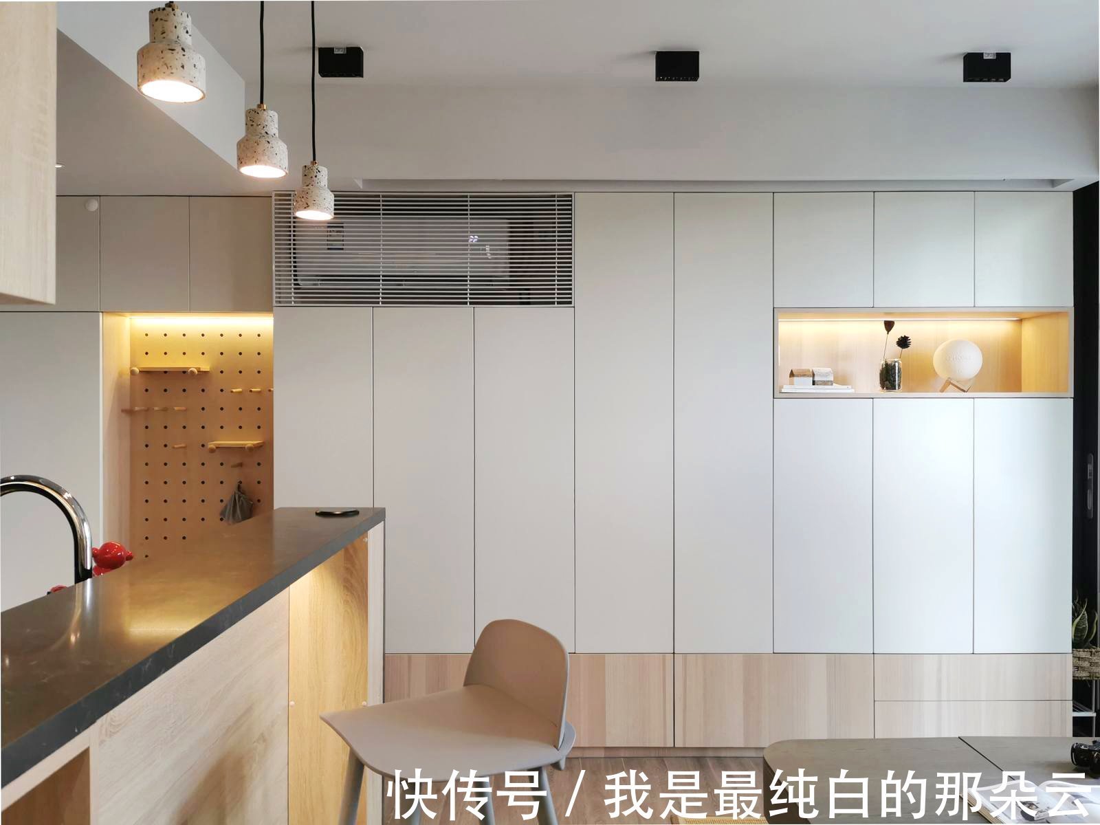 一起长大|她家49㎡,一个人生活,储物空间每一处都有,不拥挤还美观,真赞