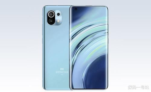 挖孔小米11pro正面照曝光四曲面居中挖孔后摄排列比iphone12高级