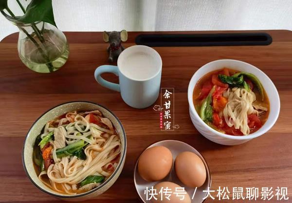 鸡蛋|晒我家七天早餐,面食小吃味美管饱,15分钟轻松上桌