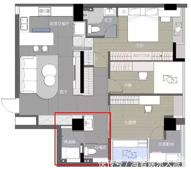 实用|等我买第二套房，卫生间不装马桶，也不装洗漱台，这样设计更实用