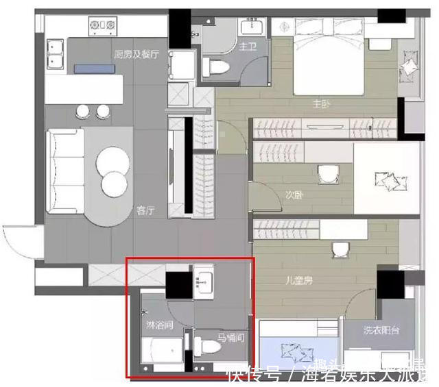 实用|等我买第二套房,卫生间不装马桶,也不装洗漱台,这样设计更实用