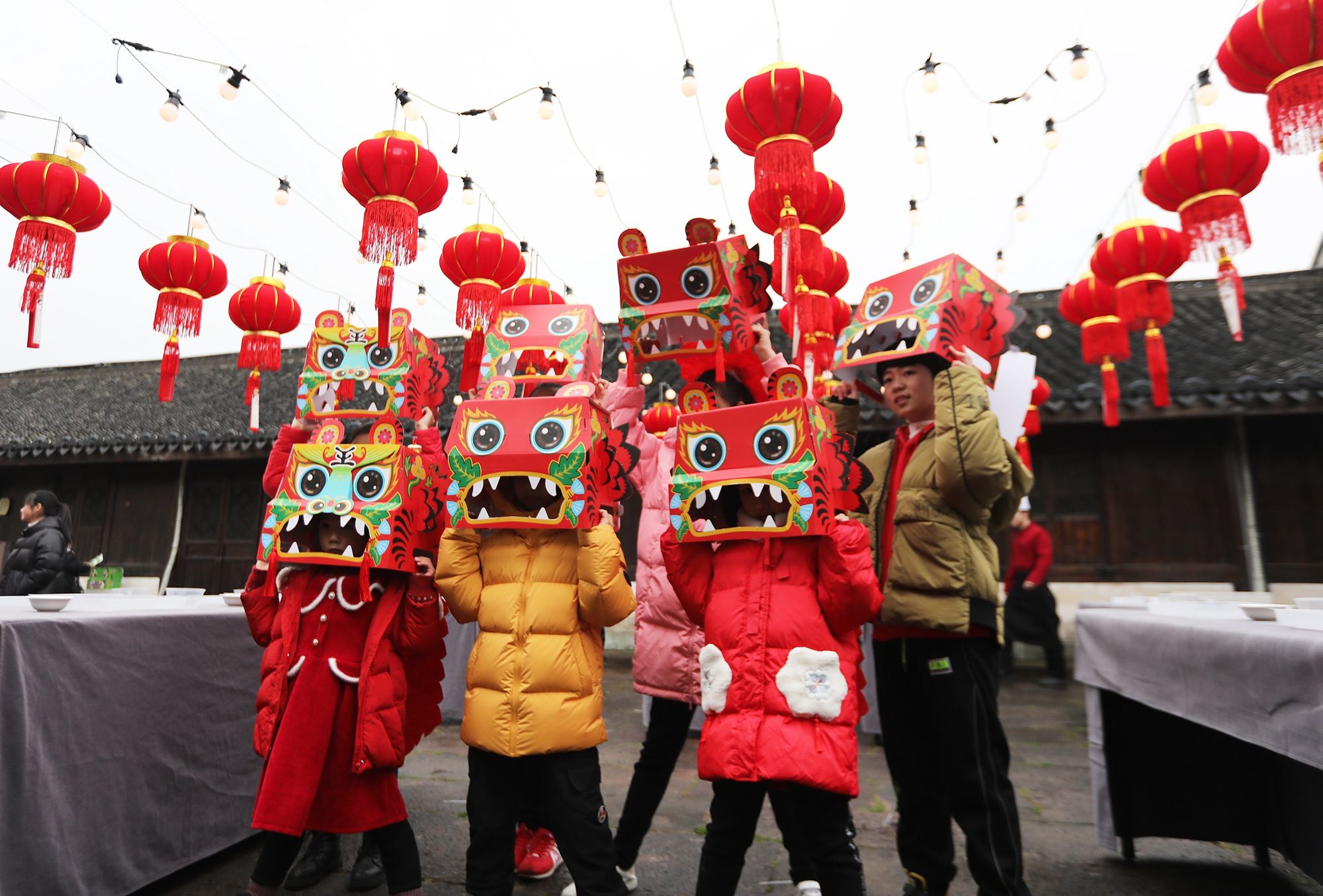 汤圆|做汤圆、猜灯谜，在澥浦十七房体验原汁原味“老底子”的元宵节