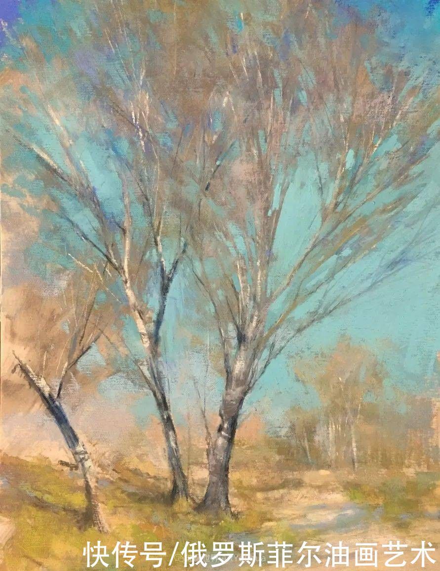 艺术家|美国当代粉彩艺术家贝萨尼·菲尔兹粉彩风景画作品欣赏