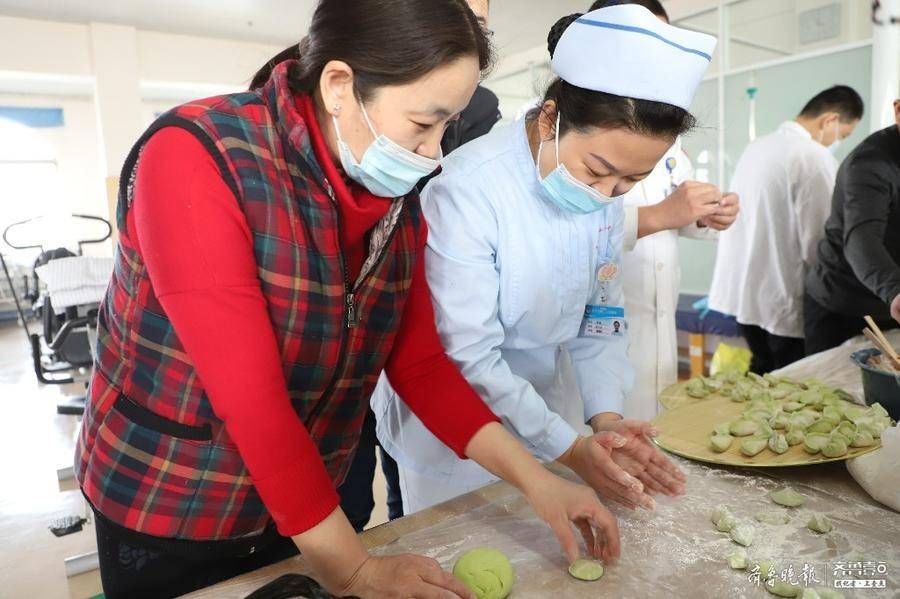 患者|康复医学科病房里饺子飘香，济宁市二院患者这样过节心里暖