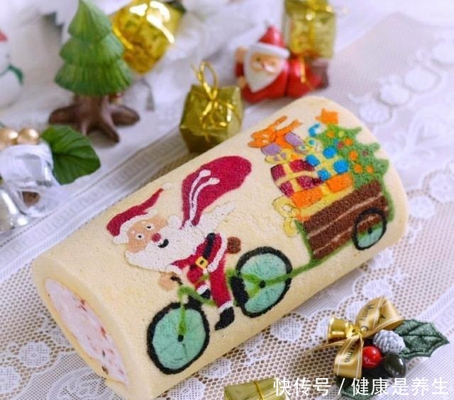 不忍下口的彩绘蛋糕卷,治愈你的小情绪!