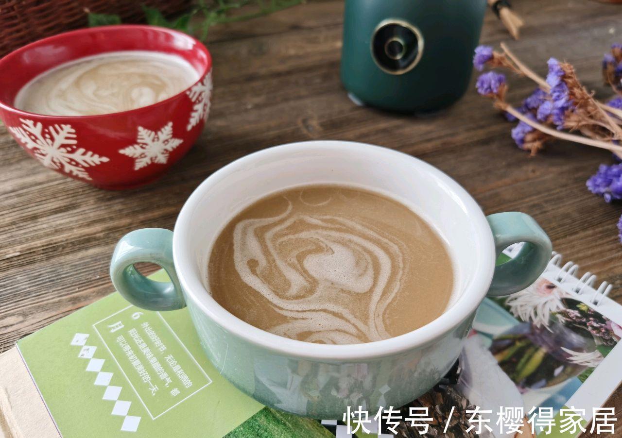豆浆|天气变凉了，早餐来上一碗三色米糊，女人孩子要多吃