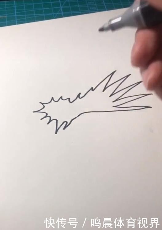 绘画|美术生自称画凤凰,起笔很潇洒,画风一转懵圈了,网友:神仙脑洞