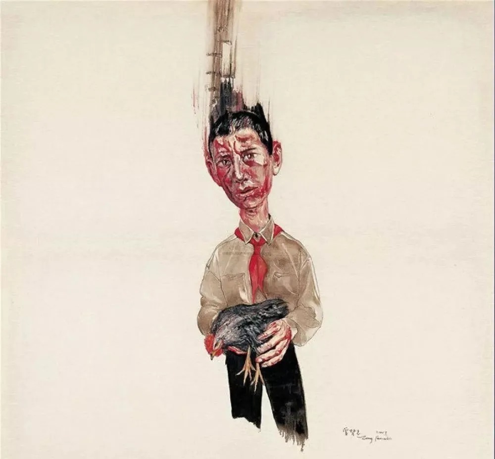 自由引导人民#他笔下画的刘德华不忍直视,丑成非洲土著,还卖1.4亿?有点厉害