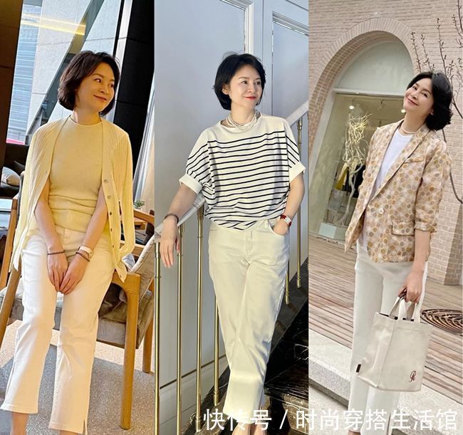 穿搭|女人50岁后别总穿打底裤,备上这3条裤子,不仅百搭还显气质
