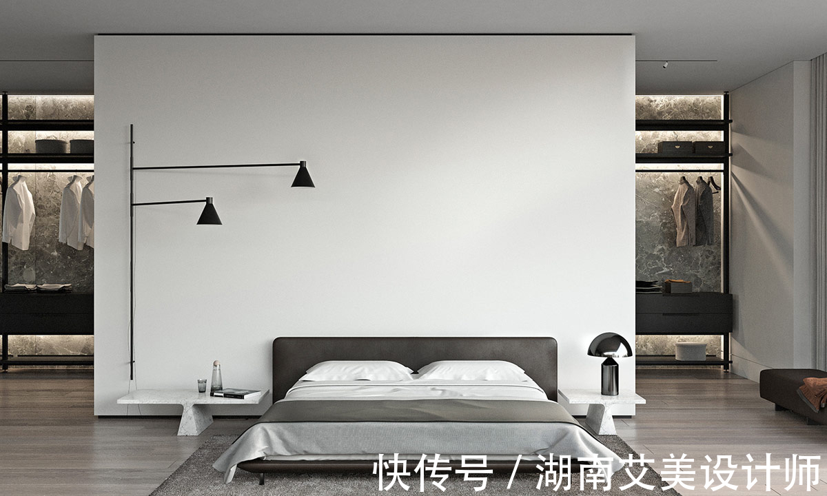 私宅|225㎡私宅设计,极简空间中找寻那一隅宁静致远
