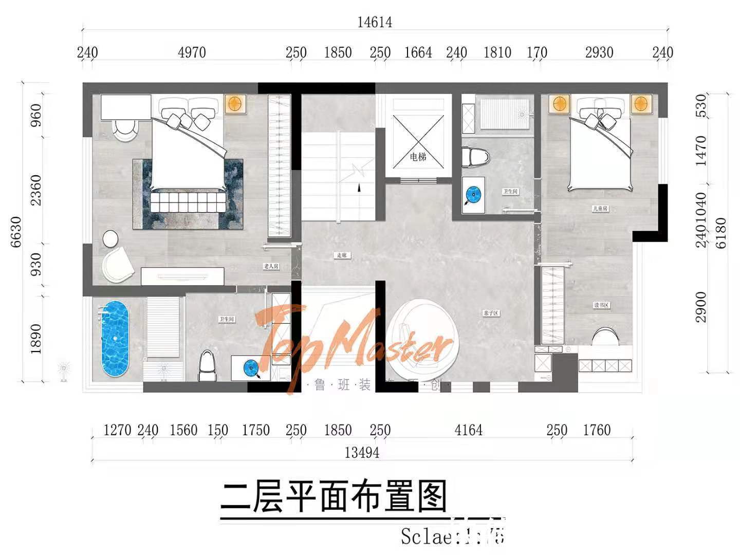 雍景湾|【鲁班装饰】雍景湾423㎡新中式,沉浸偏爱