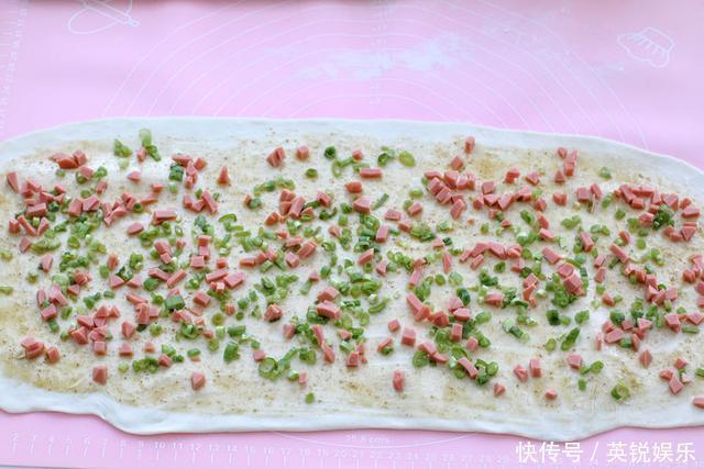 比馒头还好吃的切面饼,葱花火腿饼,不用发面省时省力
