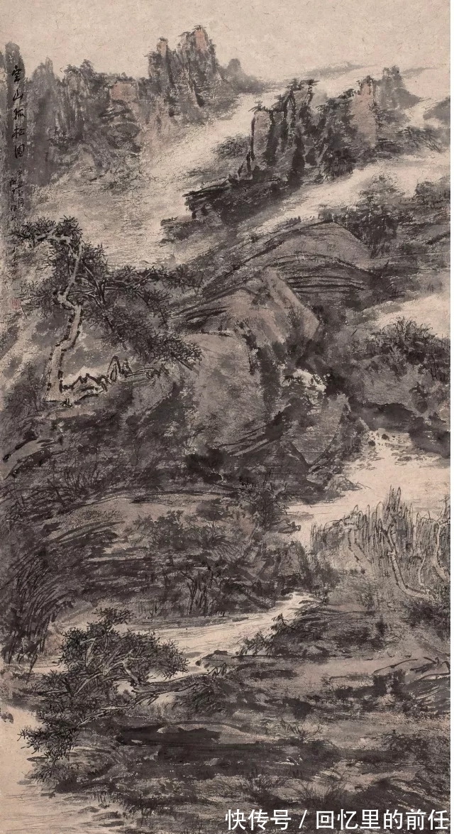 国家画院|用笔洒脱，墨韵清逸｜国家画院顾平山水画