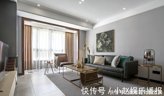 过道|常见的装修风格看腻了,来看下现代风+轻奢的搭配吧,太有感觉了!