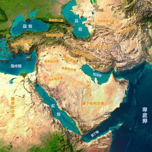  阿拉伯帝国、波斯、奥斯曼：中央干燥区历史上的群雄争霸