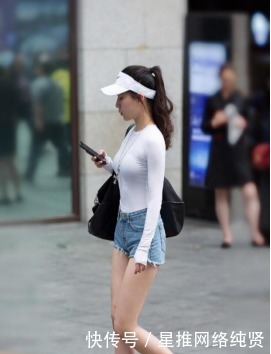 选一条简单、修身的短裤,80后的我很喜欢,又白又微胖的女生