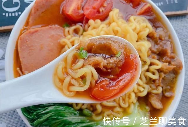 碗面|天冷早餐就馋这碗面，10分钟搞定，一碗下肚浑身都暖和，赞