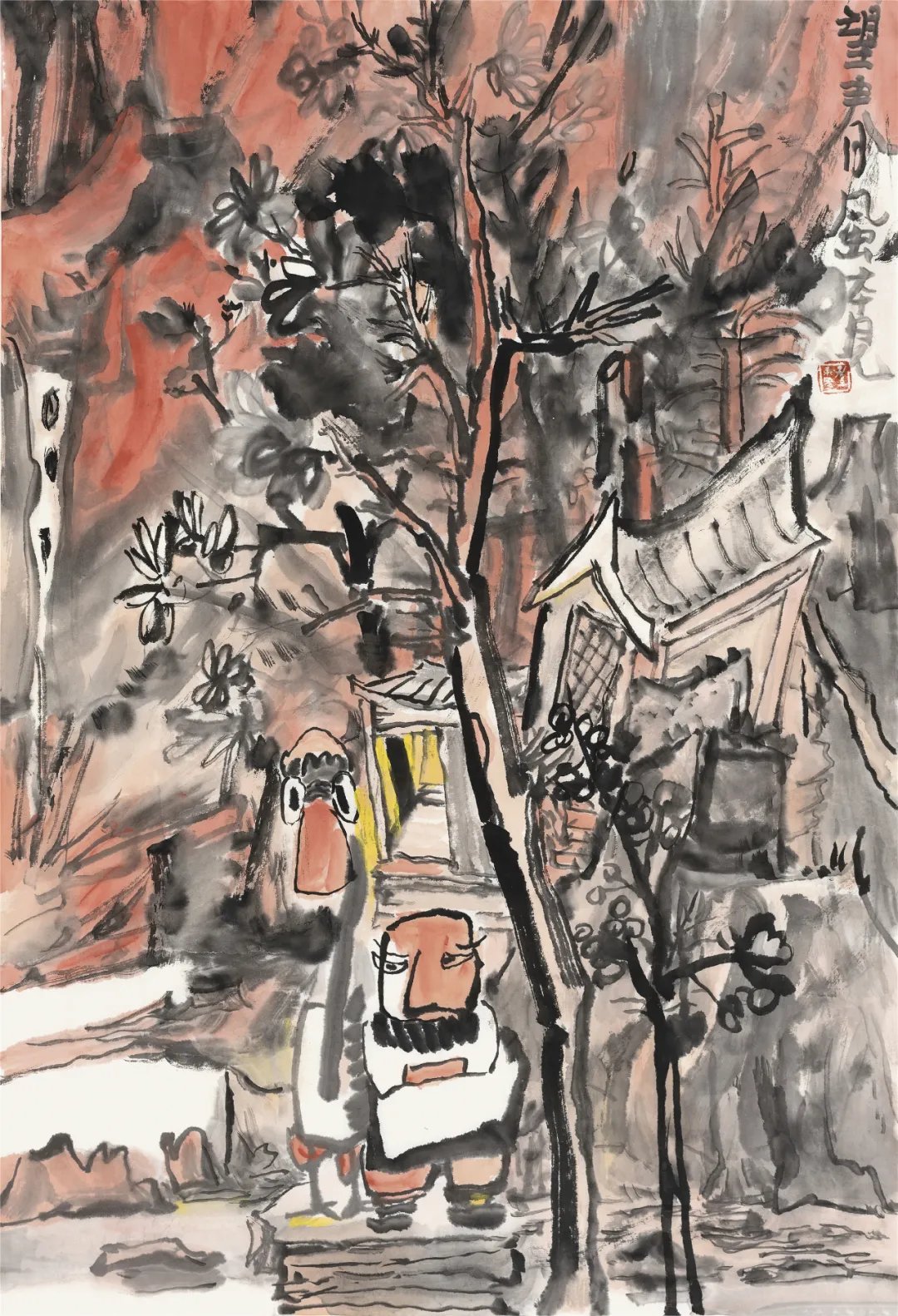 孙本见#孙本见国画绘画作品欣赏