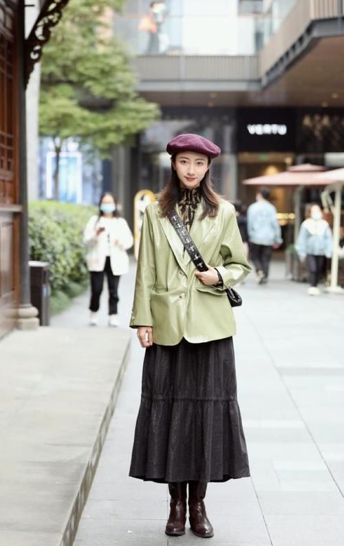 “上衣套裙装”，保暖遮肉又百搭，简直不要太美丽喽