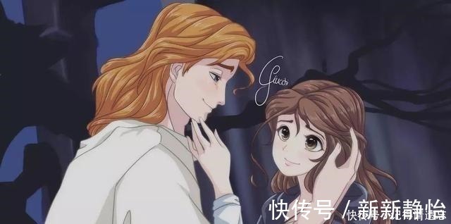 欧美风|迪士尼公主当欧美风变成日漫风,白雪公主变漂亮了,茉莉变白了