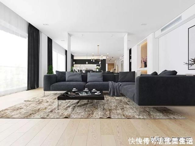 客厅|去掉万年不变的‘电视+沙发+茶几’老三件,客厅可以美成这样