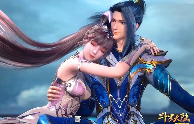 唐三|斗罗大陆:小舞的也牙齿太甜了吧,在唐三的怀里咬盔甲