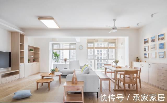 三口之家|打通阳台和客厅,100平的房子竟秒杀了200平的大宅!