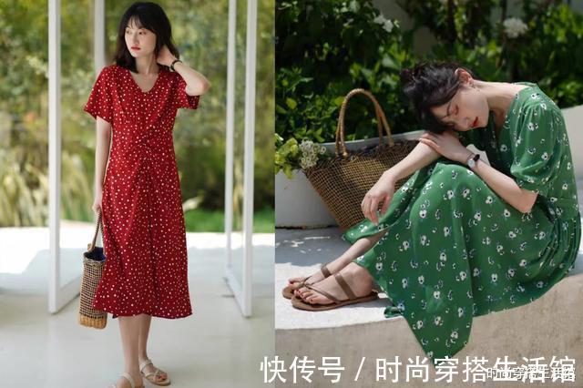 百褶裙|碎花裙如何穿出少女感？这3个超实用的穿搭思路，值得学习