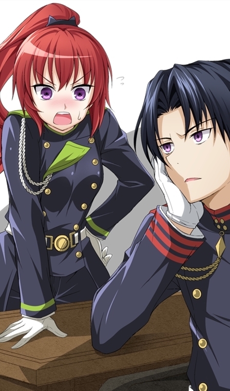 壁纸|《终结的炽天使》十条美十，动漫全面屏壁纸，拼上性命也要守护你