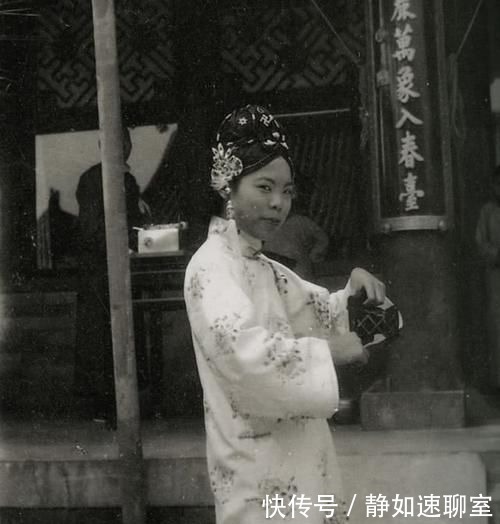 溥仪|皇妃文绣老照片：事帝九年未蒙一幸，虽没婉容漂亮但结局要好很多