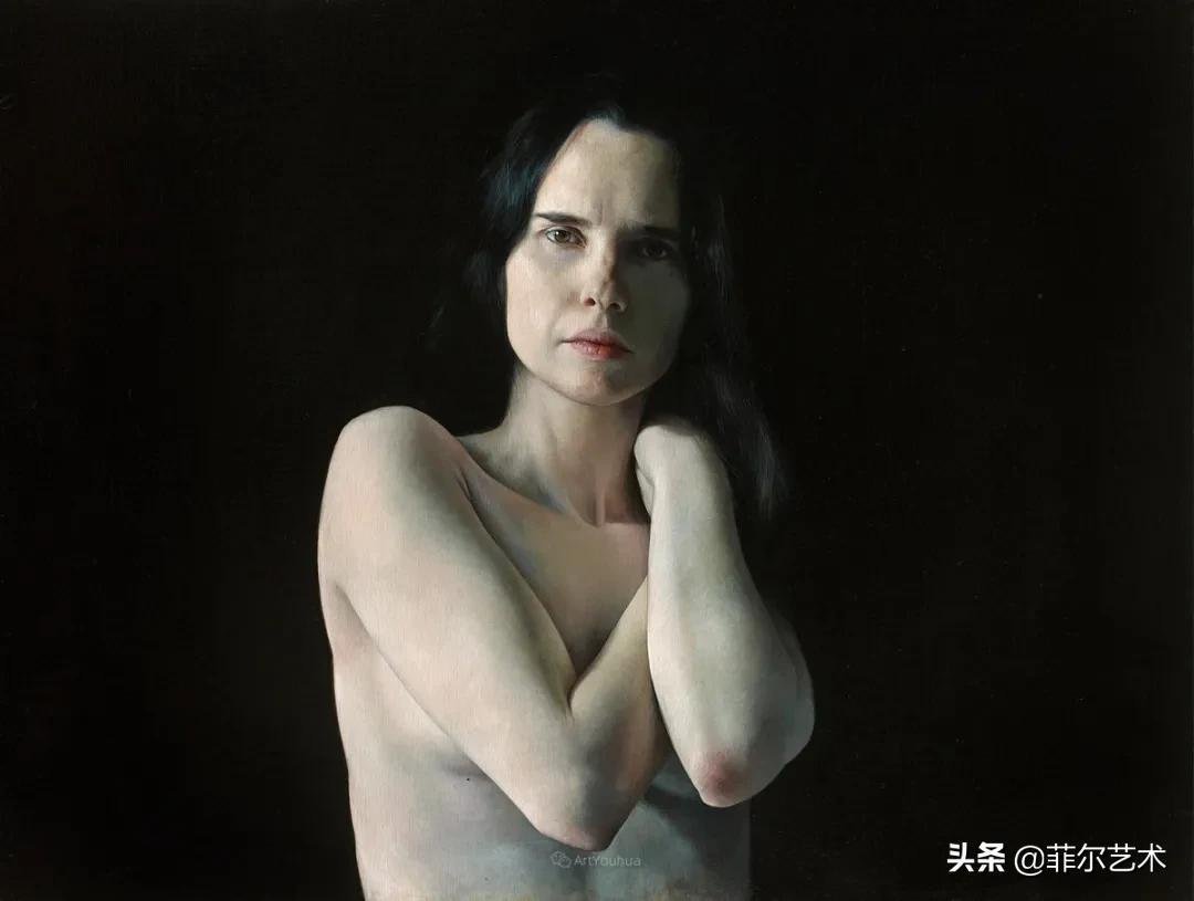 安妮·罗达!法国画家安妮·罗达超高清、超写实人物油画作品欣赏