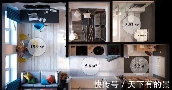 小户型|29平米小户型单身公寓设计，一个人的家也要过得很温馨！