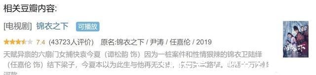 懸疑|奪冠網劇《錦衣之下》,被網友吐槽,但還是逃不過真香定律!