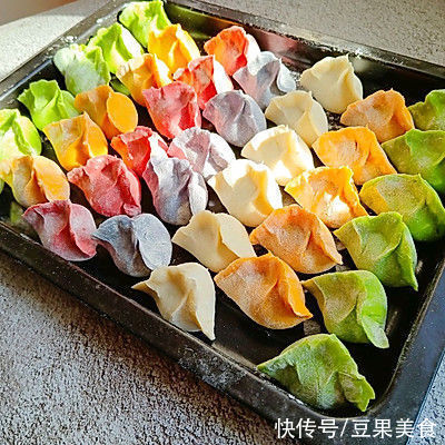 #东古家味美食#韭菜虾仁肉馅水饺