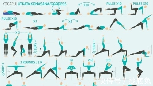 秘密|9幅珍藏级瑜伽挂图,揭开瑜伽老师备课的秘密!