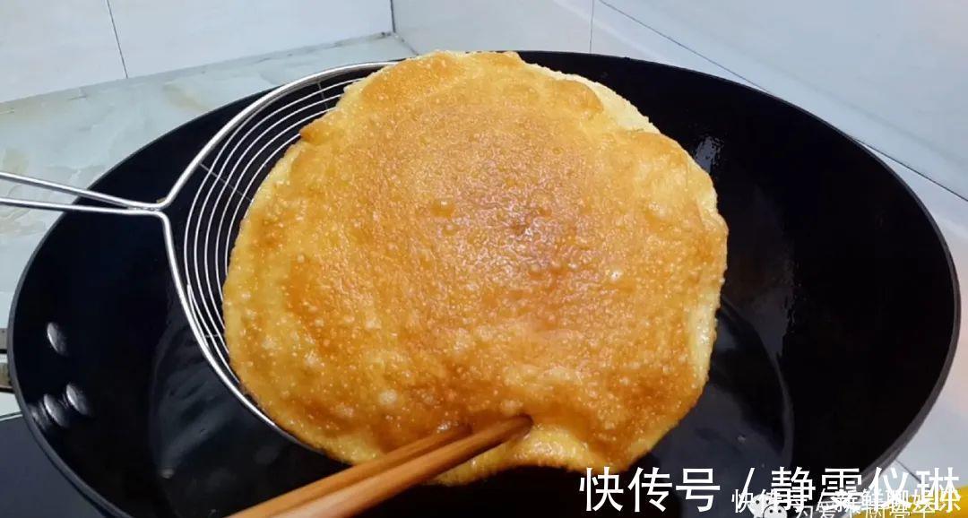 大泡|以后面粉就这么做，不烫面不烙饼，个个空心鼓大泡，看着都流口水