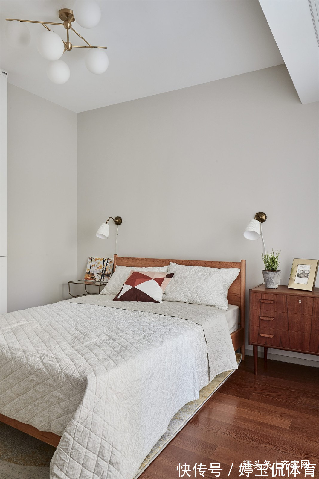 mcm|95平三房北欧,复古的视觉感,柚木渐变的美感,创造家庭幸福感!