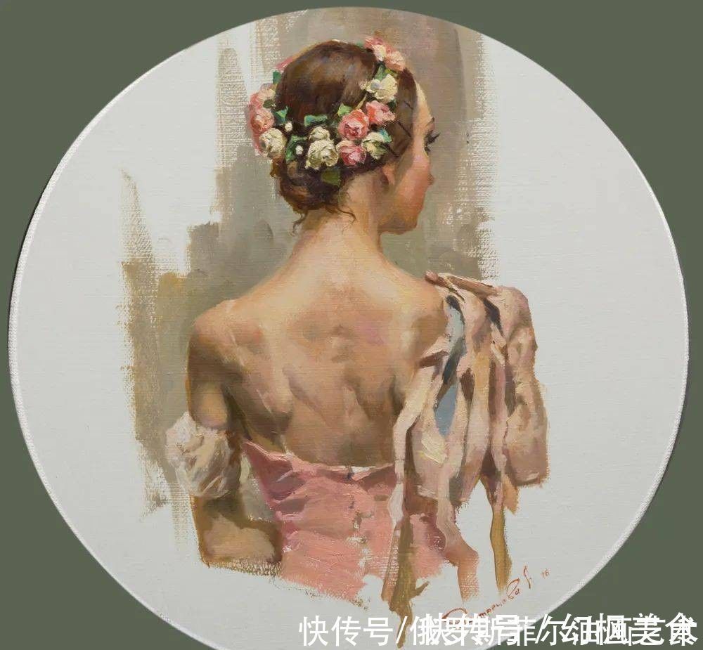 沃斯特雷佐娃!俄罗斯画家阿纳斯塔西娅·沃斯特雷佐娃漂亮油画作品欣赏