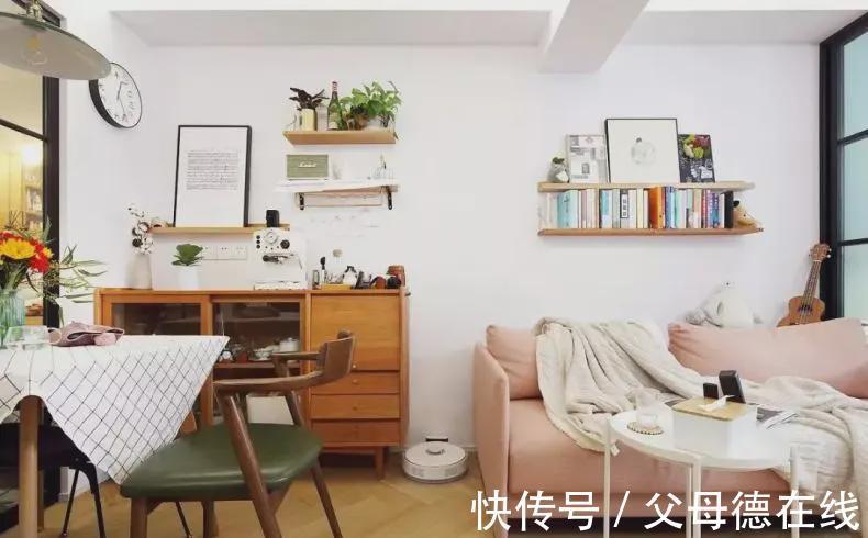 卧室|一个人住的房子不用太大,舒适就好,46㎡靠合理布局圈粉无数!