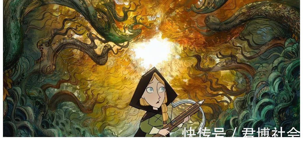 汤姆·摩尔|手绘匠心之作《狼行者》：简单到纯粹，精美到惊艳，神奇到治愈